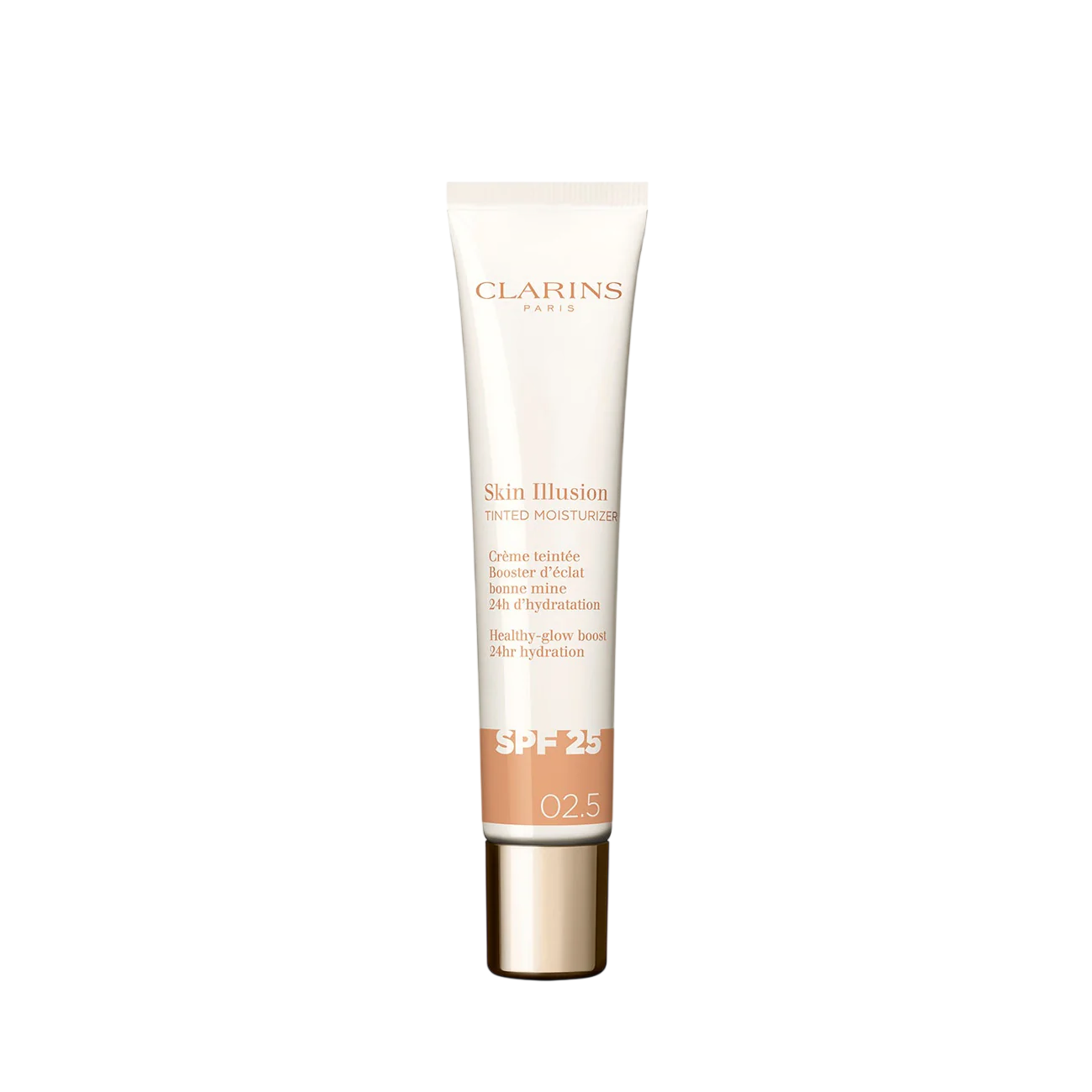 Clarins, Skin Illusion, Hydrating, Tinted Moisturizer, 02.5, SPF 25, 40 ml