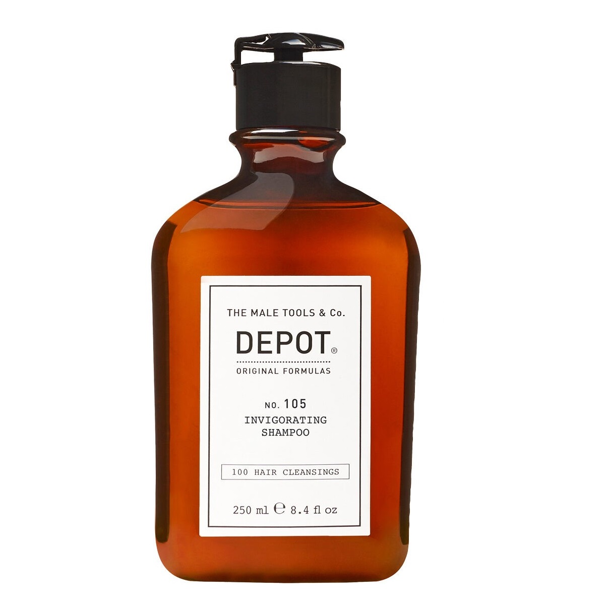 Depozit, 100 Curățare a părului Nr. 105, Complex Vitaminozic, Spumă de par, Împotriva pierderii capilarelor, 250 ml