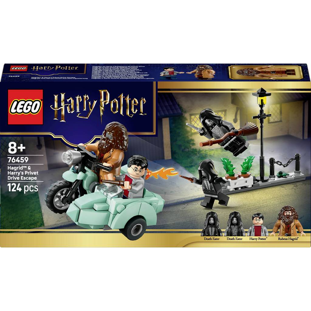 76459 LEGO® HARRY POTTER™ Hagrid și Harry scapă de la Ligusterweg (76 76459