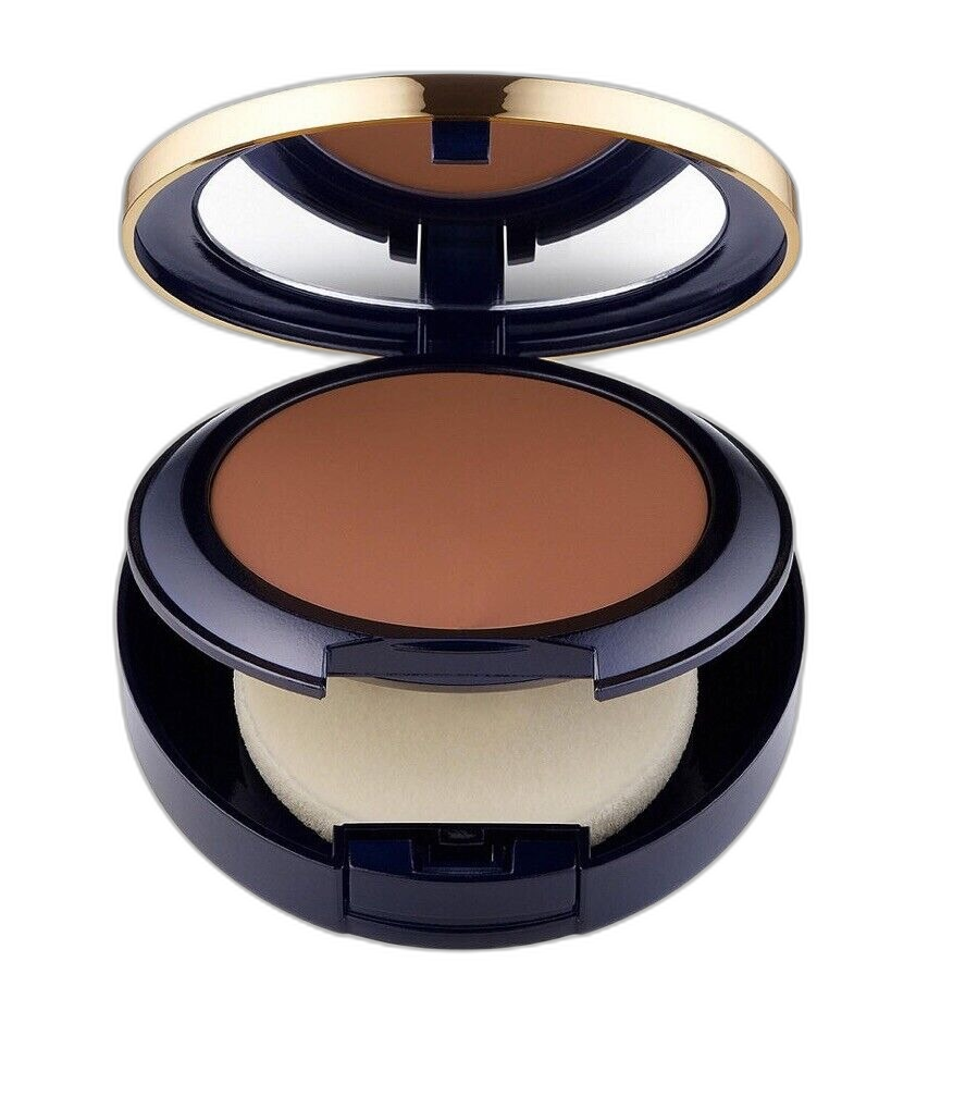 Estee Lauder, Fond de pământ cu rezistență înaltă, matic, fără uleiuri, compact, Double Wear Stay-In-Place Matte Oil-Free Non-Drying Compact Foundation, 8N1, Espresso, SPF 10, Refillable, 12 g