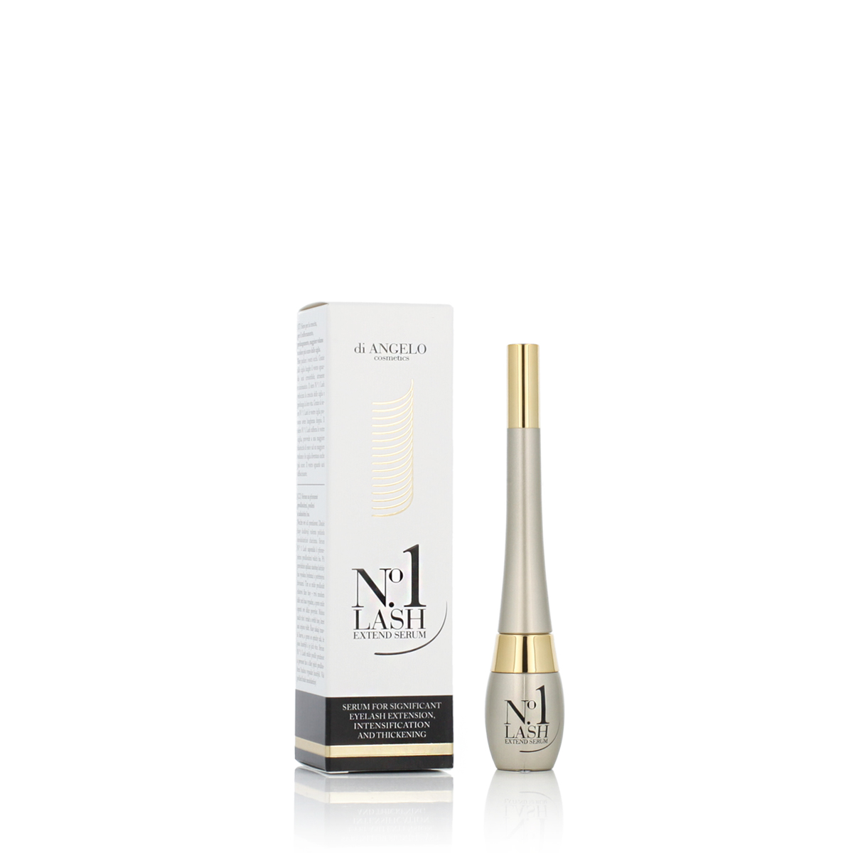 Serumul de extindere a genezei Di Angelo Cosmetics No.1 Lash Extend, 6 ml.