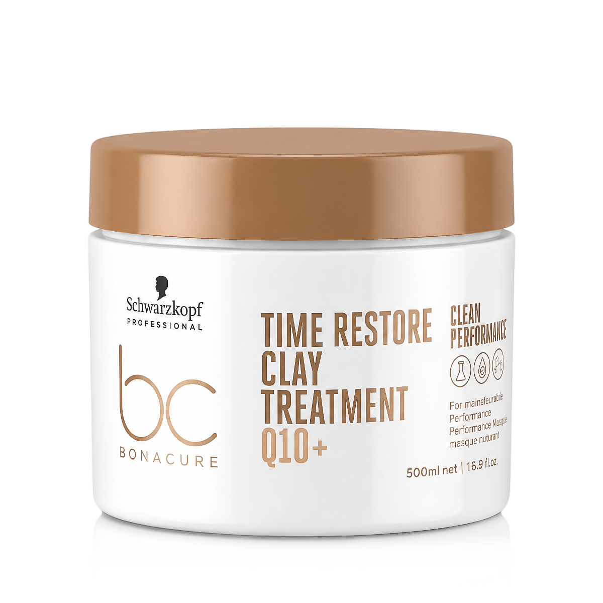 Schwarzkopf Professional BC Bonacure Time Restore Q10+ Clay Treatment 500 ml