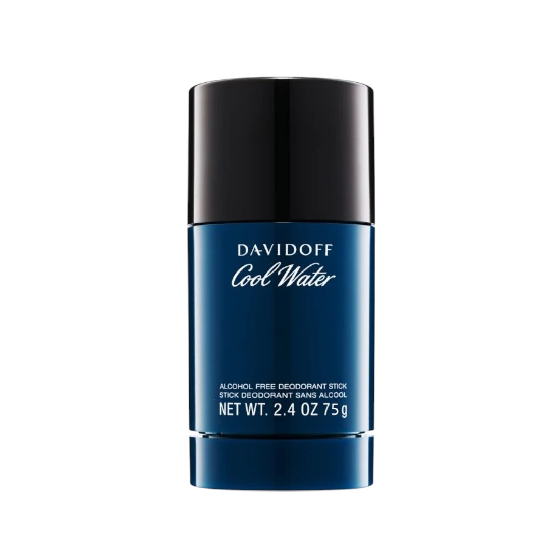 Davidoff, Cool Water - Alkolü Zengin Değil, 24 Saat Koruma, Koku Bariyeri Çubuk, Erkekler için, 75 g