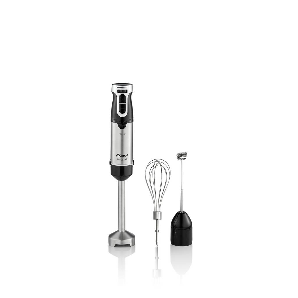 arzum AR1160 Hand-held blender 1000 W stepless speed control Black, Inox  AR1160