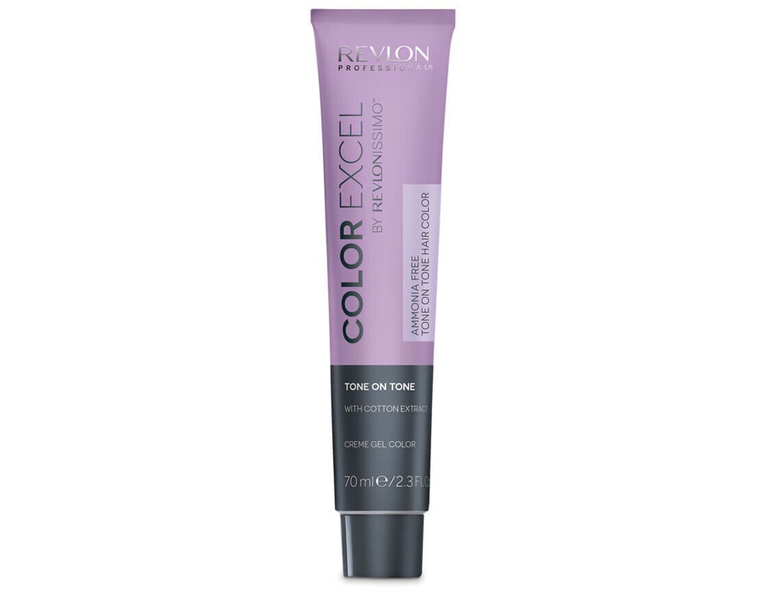 Revlon, Color Excel, Demi-Permanent Hair Dye, 5.40 Intense Light Copper Brown, 70 ml