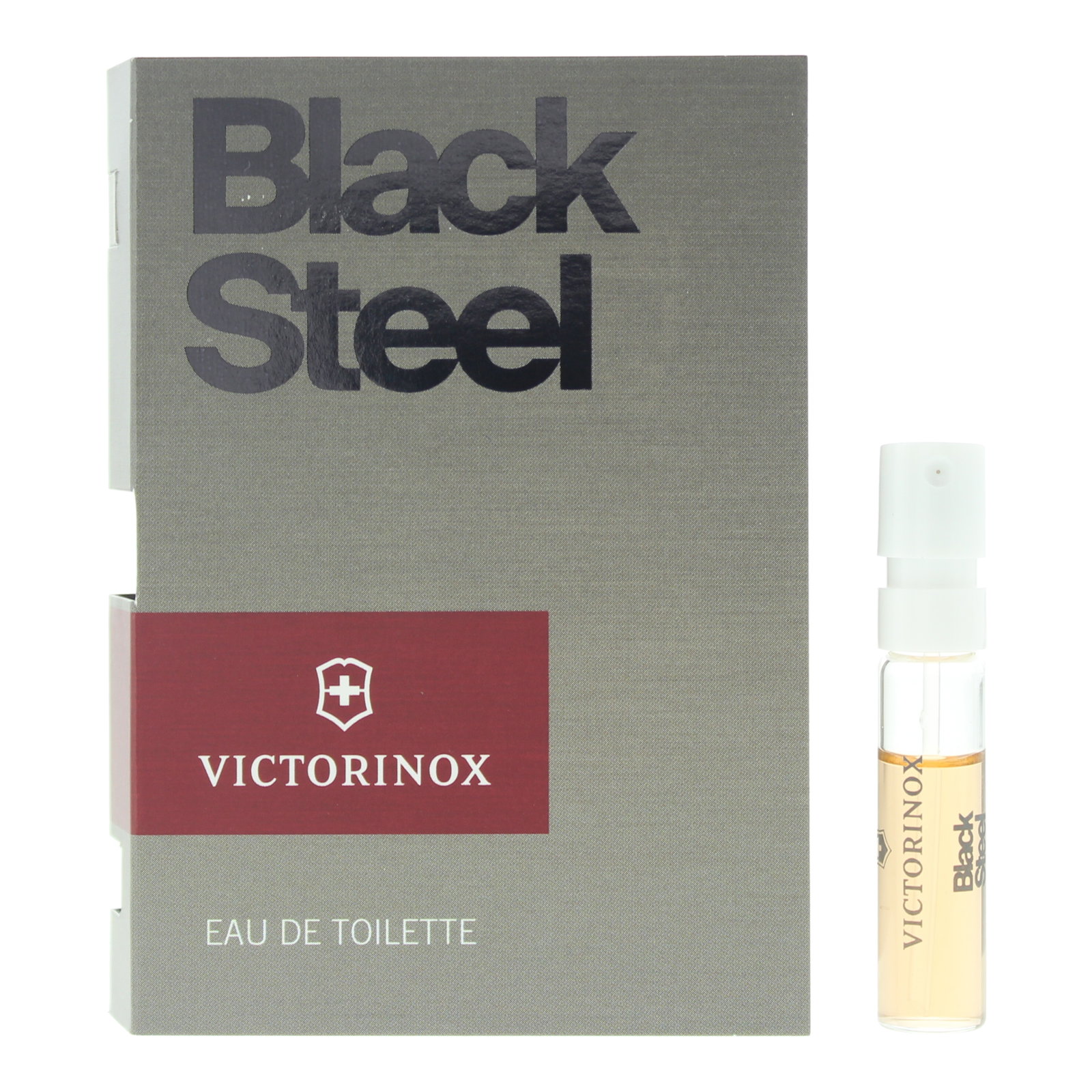 Victorinox İsviçre Ordusu, Siyah Çelik, Duvaletü, Erkekler için, 1.5 ml Ampül