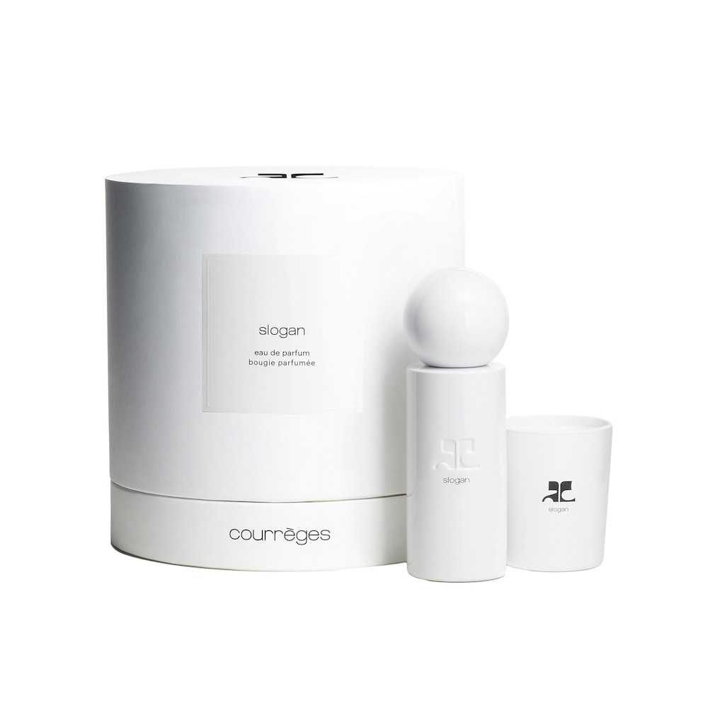 Courreges Seti: Logo, Koku Parfümü, Erkek/Kadın, 100 ml + Logo, Kokulu Mermi, 75 gr