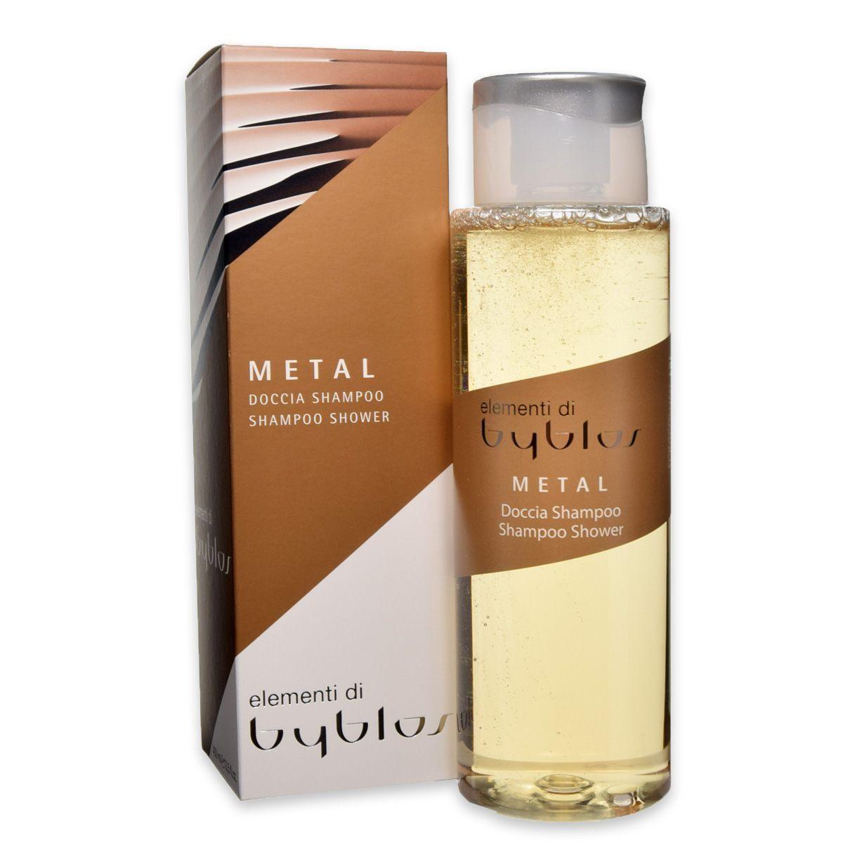 Byblos, Metal, Temizleme, Şampuan Jeli, Tüm Cilt Türleri İçin, 400 ml