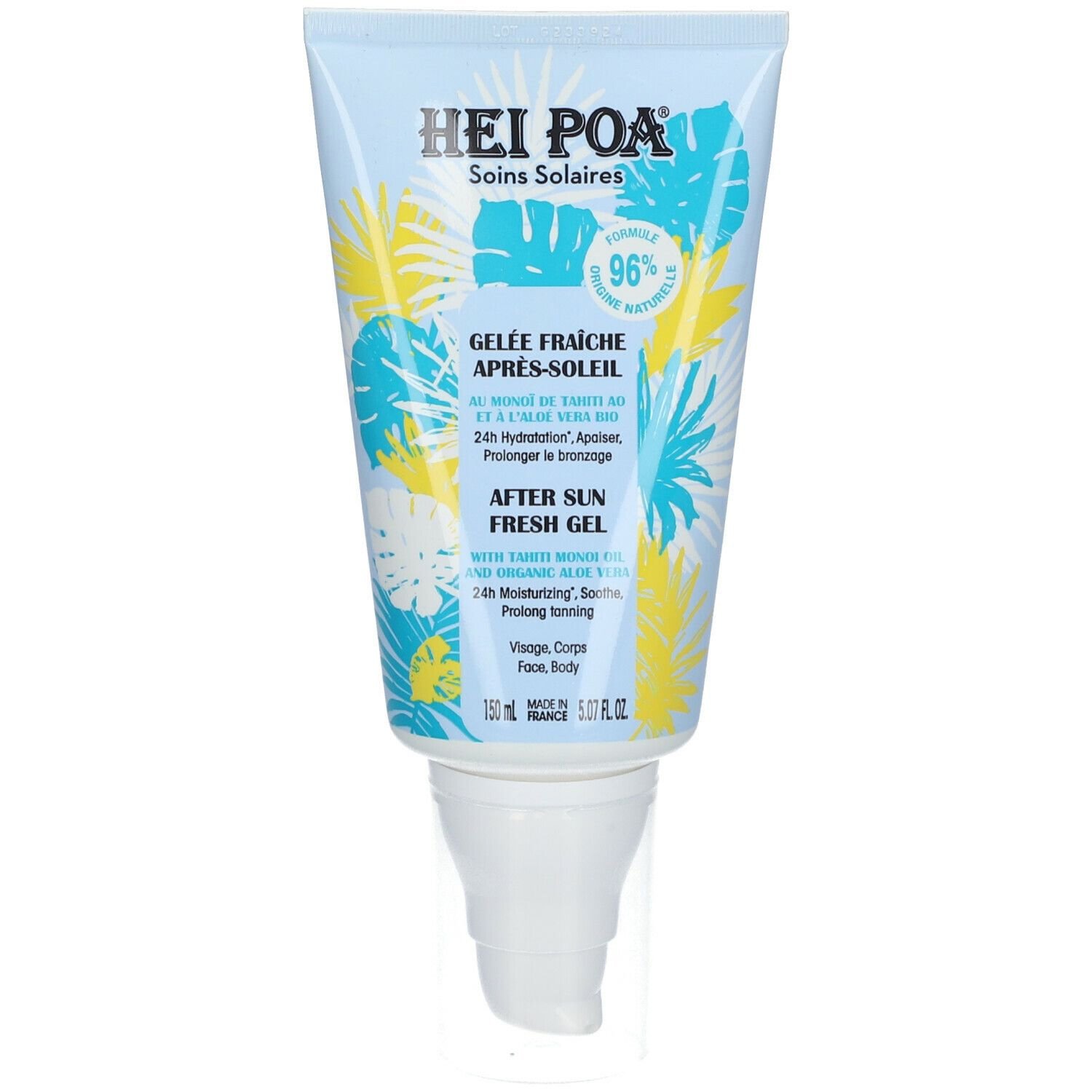 Hei Poa, After Sun, 24 Saat Nemlendirici, Güneşten Sonra Jel, 150 ml