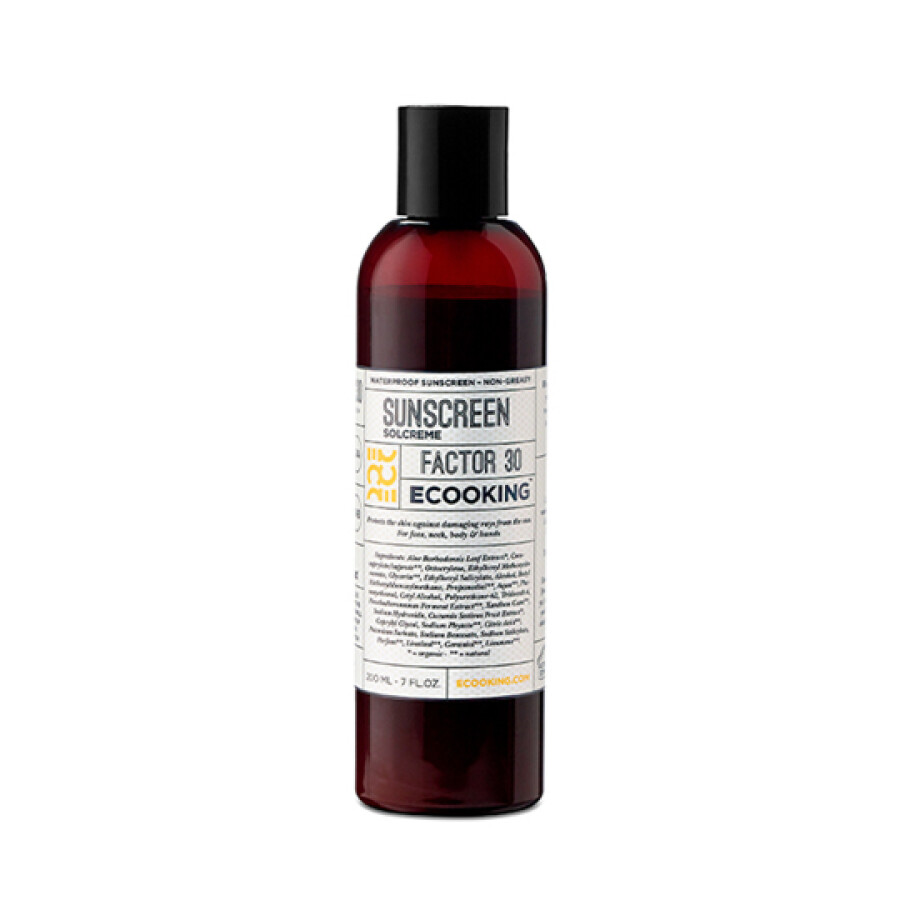 Ecooking, Protector solar, Hydra-Nourishing, Creme corporală, FPA 20, 200 ml