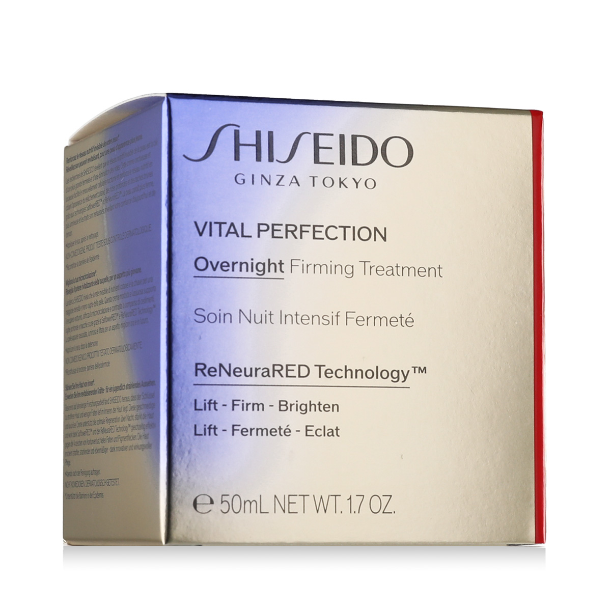 Tratament de îngrijire a pielea Shiseido Vital Perfection Noapte, Întărire 50 ml