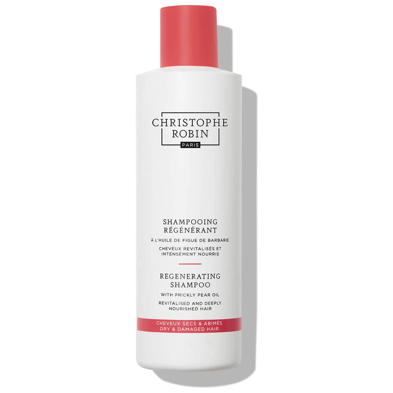 Christophe Robin, Yenileyici, Kaktüs Yağı Şampuanı, 250 ml