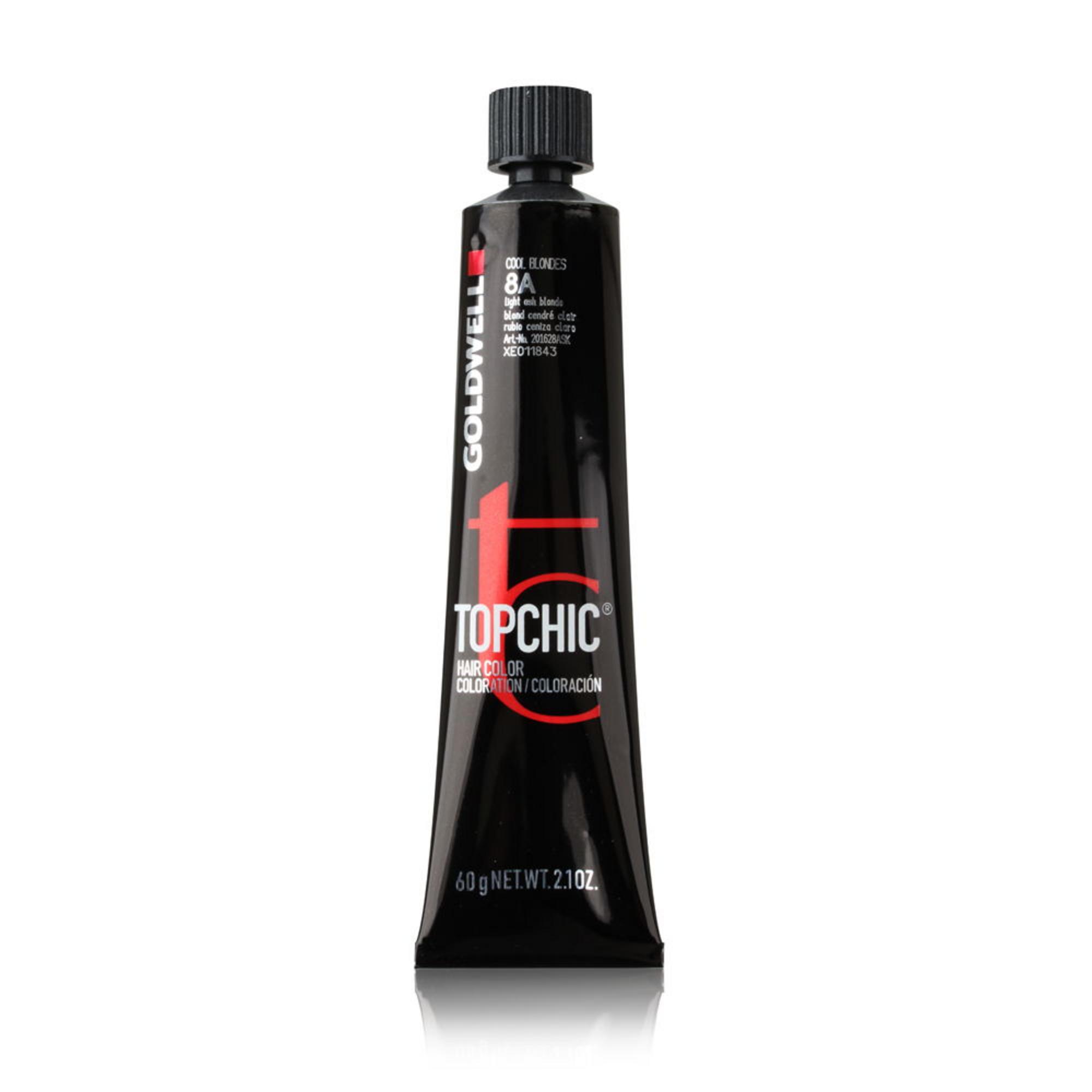 Goldwell, TopChic, Pălăria de par permanentă, 8A Blond asurzit ușor, 60 ml.