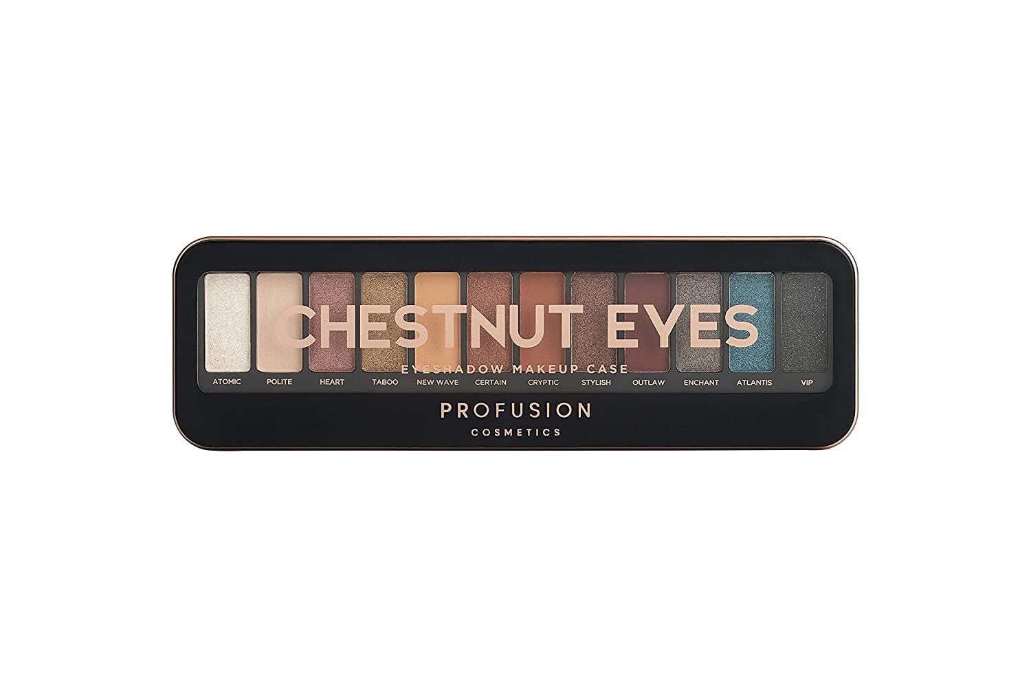 Profüzyon, Chestnut Gözler, Makyaj Paleti, 12 Renk, 25g