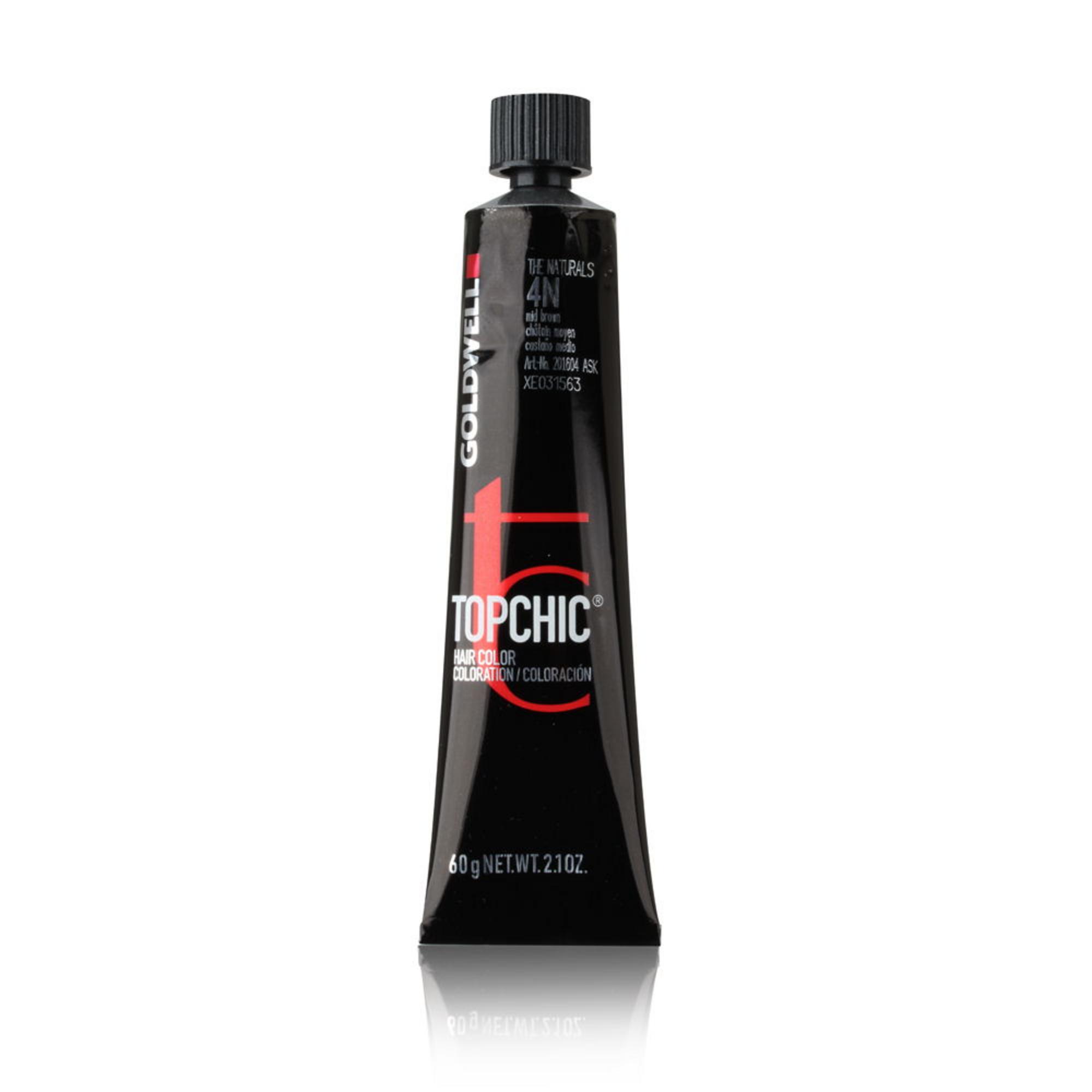 Goldwell, TopChic, Pălăria de par permanentă, 4N Bej Midas, 60 ml.