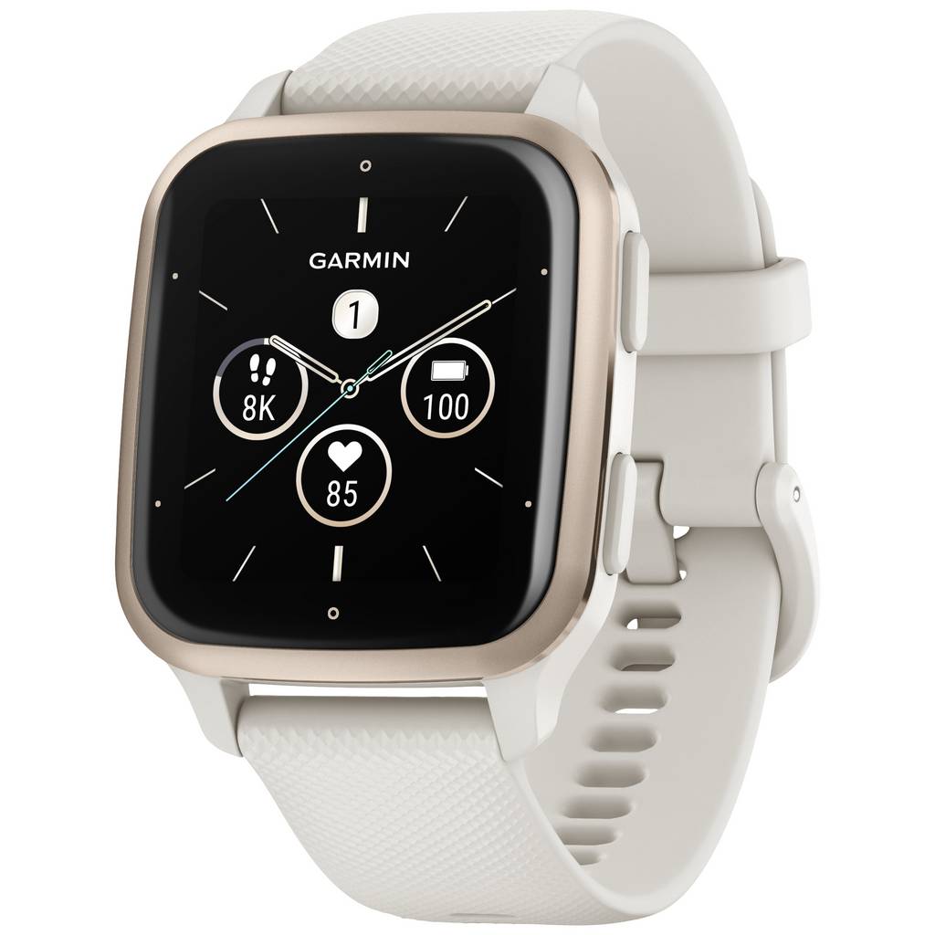 Garmin VENU® SQ 2 Music Smartwatch Ivory 010-02700-11