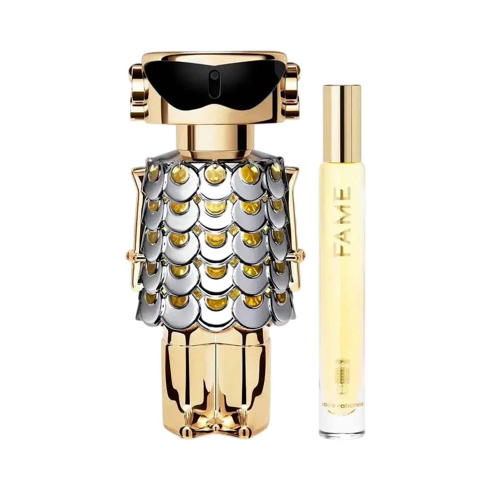 Paco Rabanne: Faimă, Eau de parfum, Pentru femei, 80 ml + Faimă, Eau de parfum, Pentru femei, 10 ml