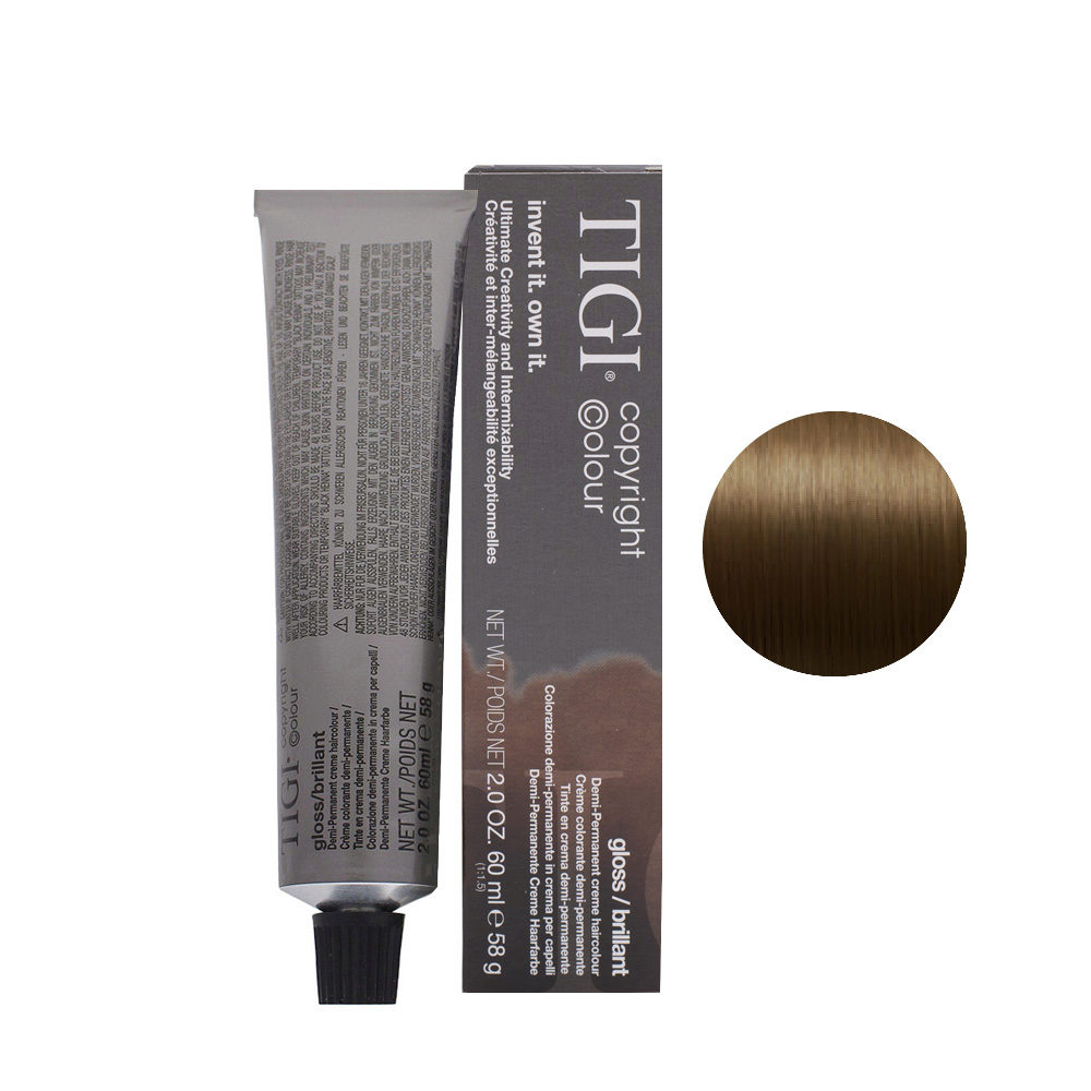 Tigi, Color Gloss, Părul semi-permanentă colorantă, 5/0 Luminos natural brun, 60 ml.