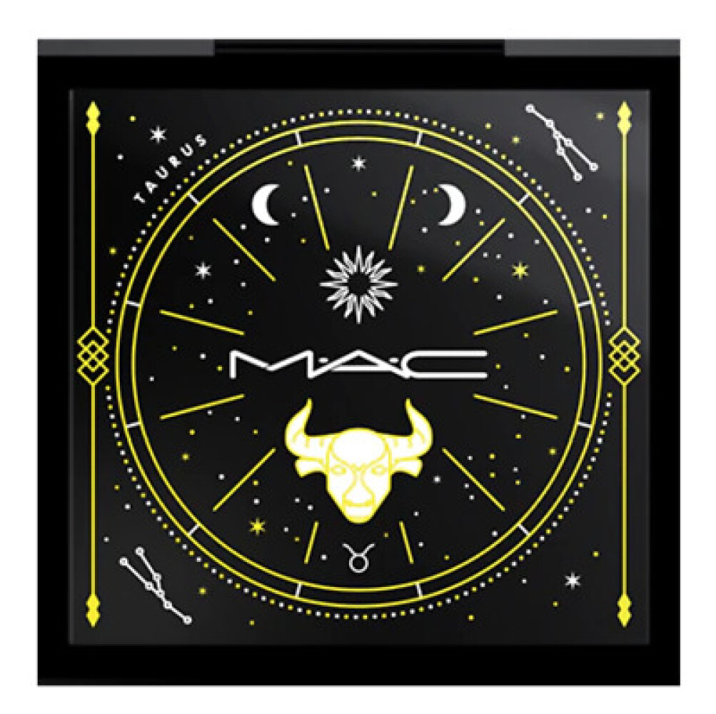 MAC, Pro Colour, Empty Plastic Makeup Palette, Taurus, With 4 Slots
