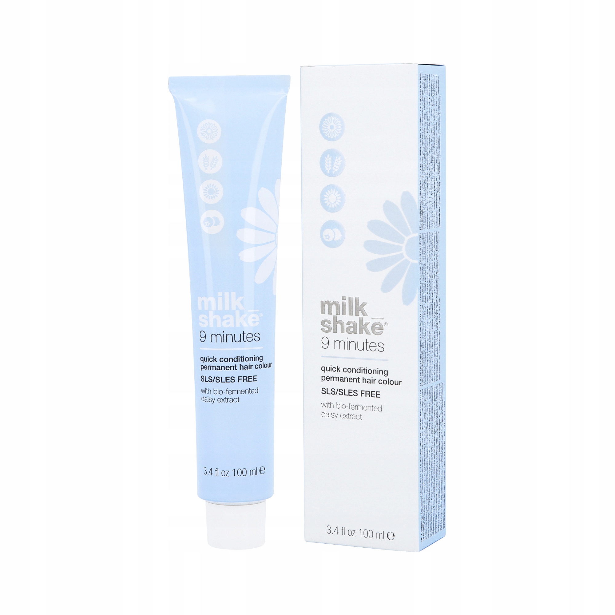 Milk Shake, 9 Minutes, Permanent Hair Dye, 5.7  5V , 100 ml
