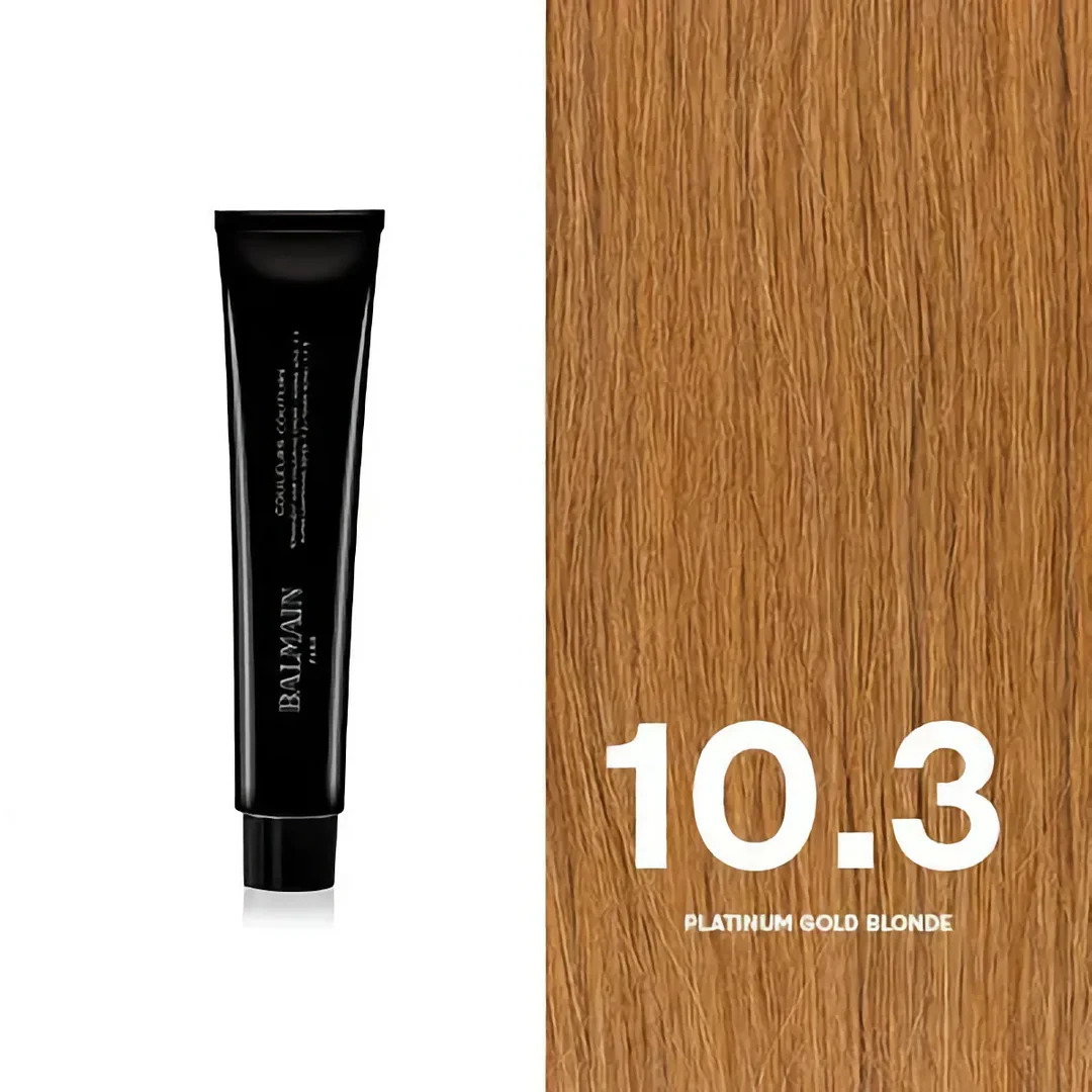 Balmain Profesionist, Culori de Modă, Păr Permanenți cu Coloranții, 10.3 Aur Platina Blond, 60 ml