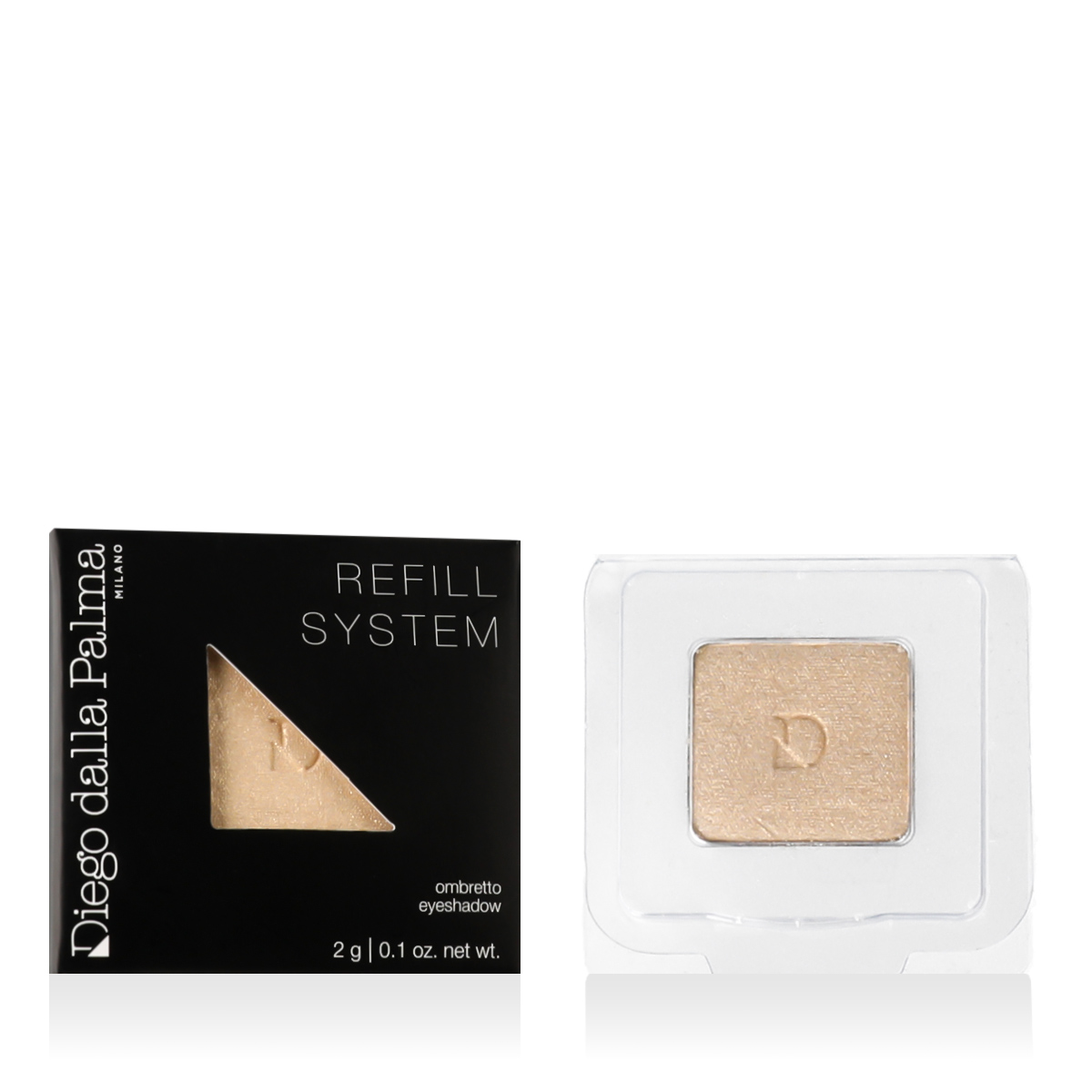 Diego Dalla Palma Refill System Eyeshadow (117 Light Champagne) 2 g