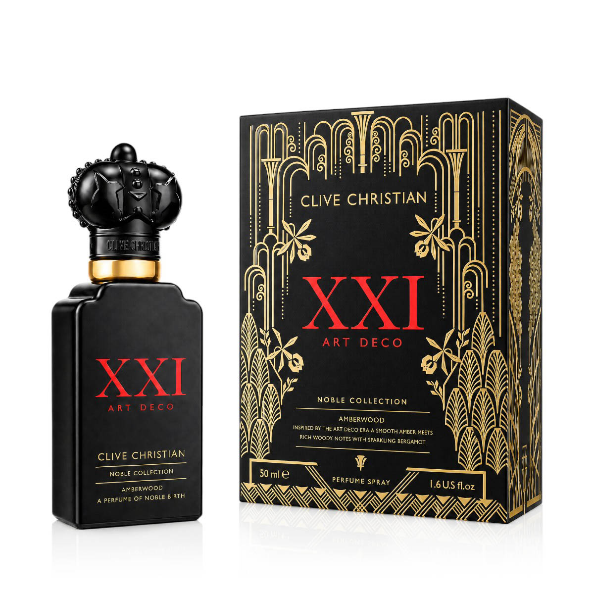 Clive Christian XXI Art Déko Amberwood Parfüm ÇOKLU CINSİYET İÇİN 50 ml (çoklu cinsiyet için)
