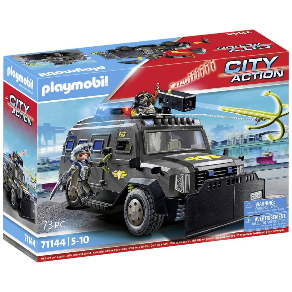 Jucării Playmobil® City Action vehicul teren specializat SWAT 71144 71144