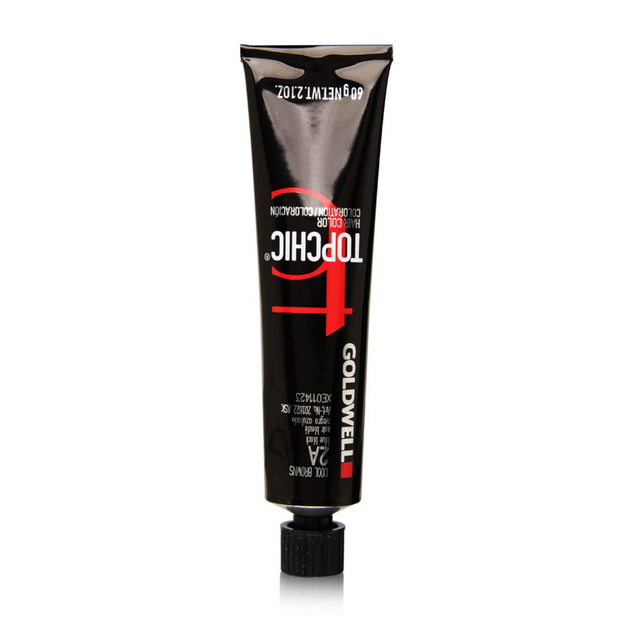 Goldwell, TopChic, Pălăria de par permanentă, 2A Negru-Alb, 60 ml.