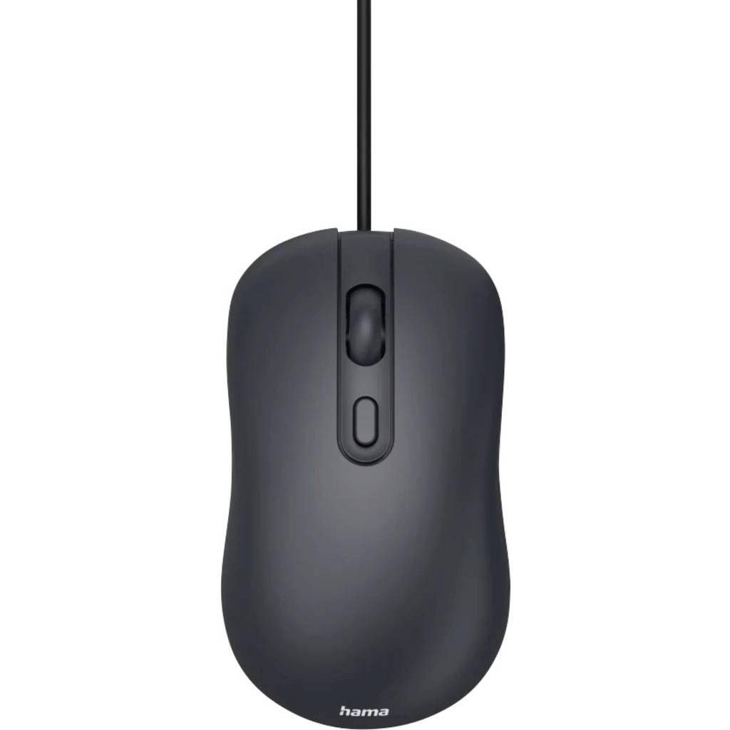 Hama CM-200 Mouse Corded Optical Black 4 Buttons 1600 dpi 00173074