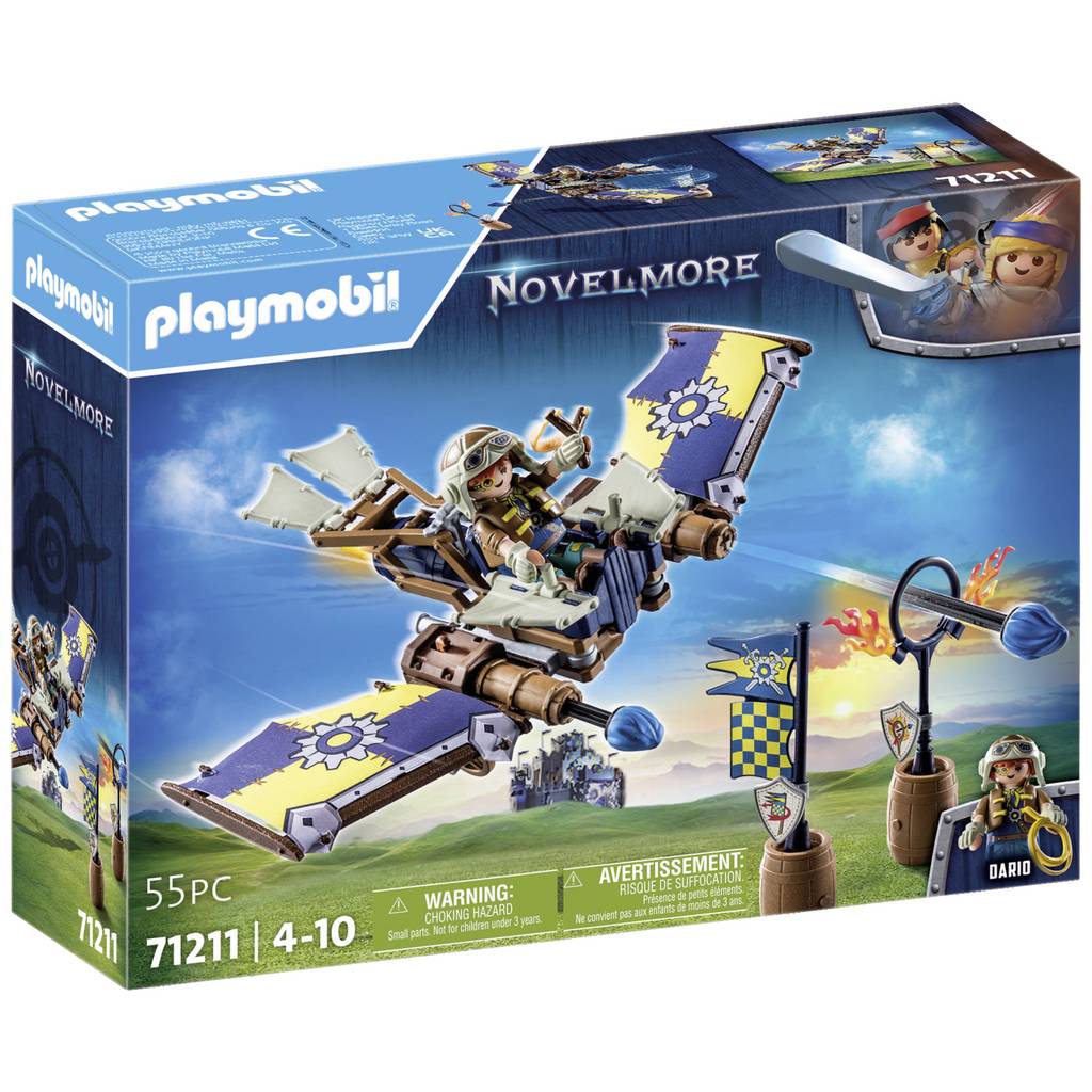 Playmobil® Novelmore Novelmore - Glidatorul lui Dario 71211 71211