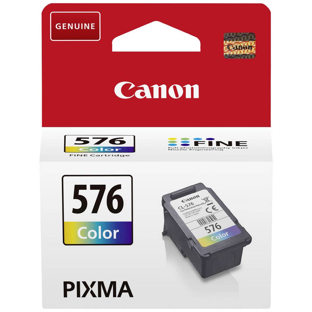 Canon Ink cartridge CL-576 Original Cyan, Magenta, Yellow 5442C001 5442C001