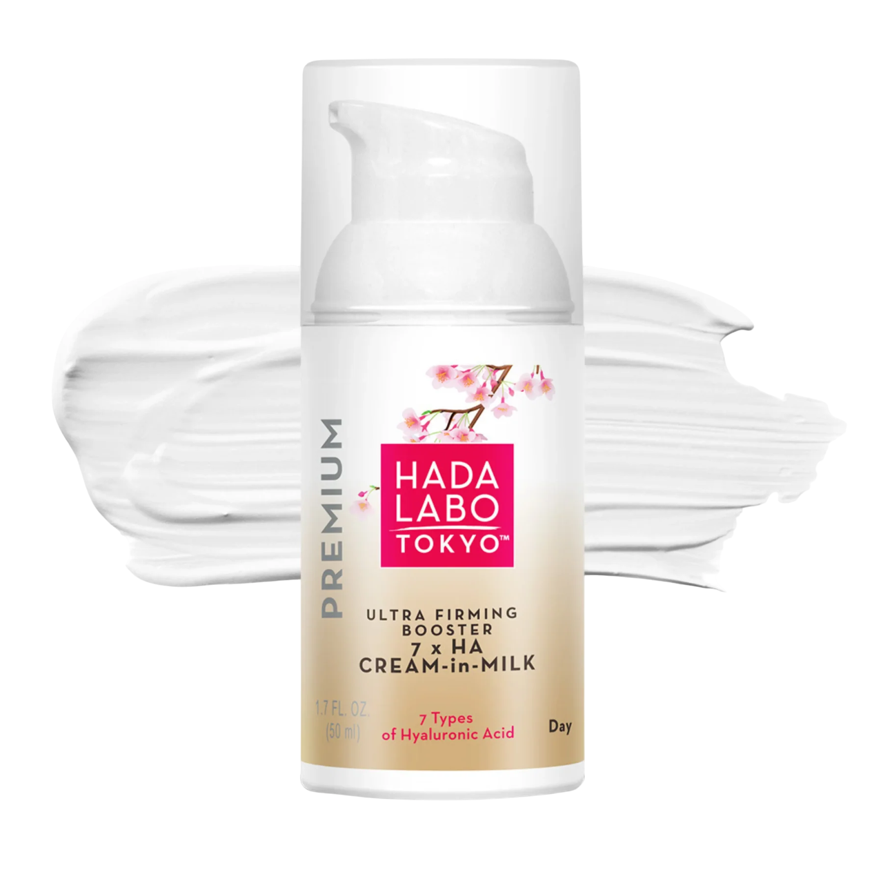 Hada Labo Tokyo, Üst Düzey, 7x Hafıza ve Işığı Arttırma, Süt Kremi, Cilt, 50 ml.