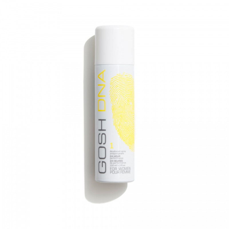 Oh, Gosh! Gosh DNA 1, Sprăi de parfum antiperspirant, pentru femei, 150 ml.