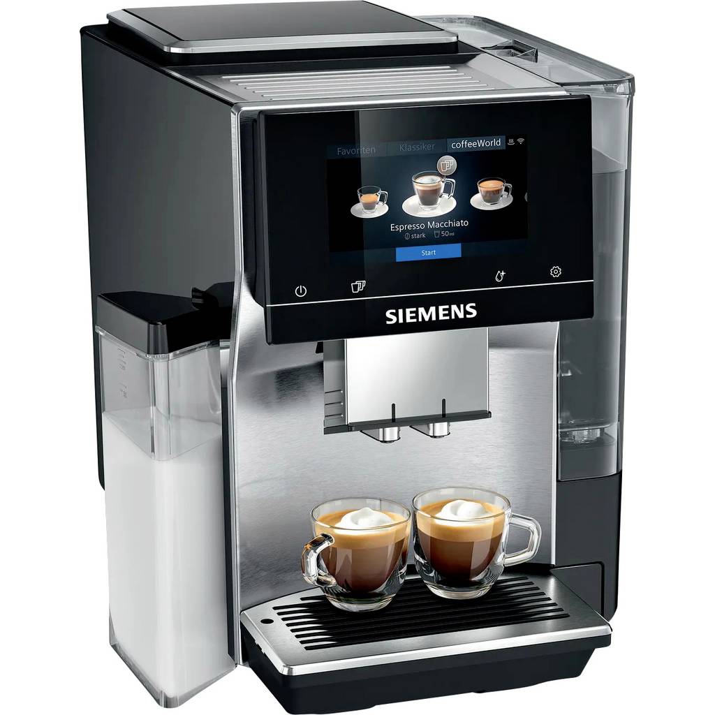 Siemens EQ700 integrat TQ717D03 Coffee maker Black, oțel inoxidabil TQ717D03