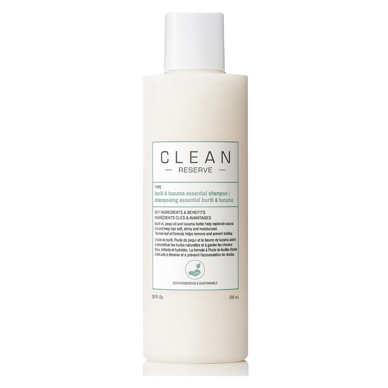 Shampuan pentru păr, Clean, Reserve, Buriti & Tucuma, pentru hidratare, 296 ml