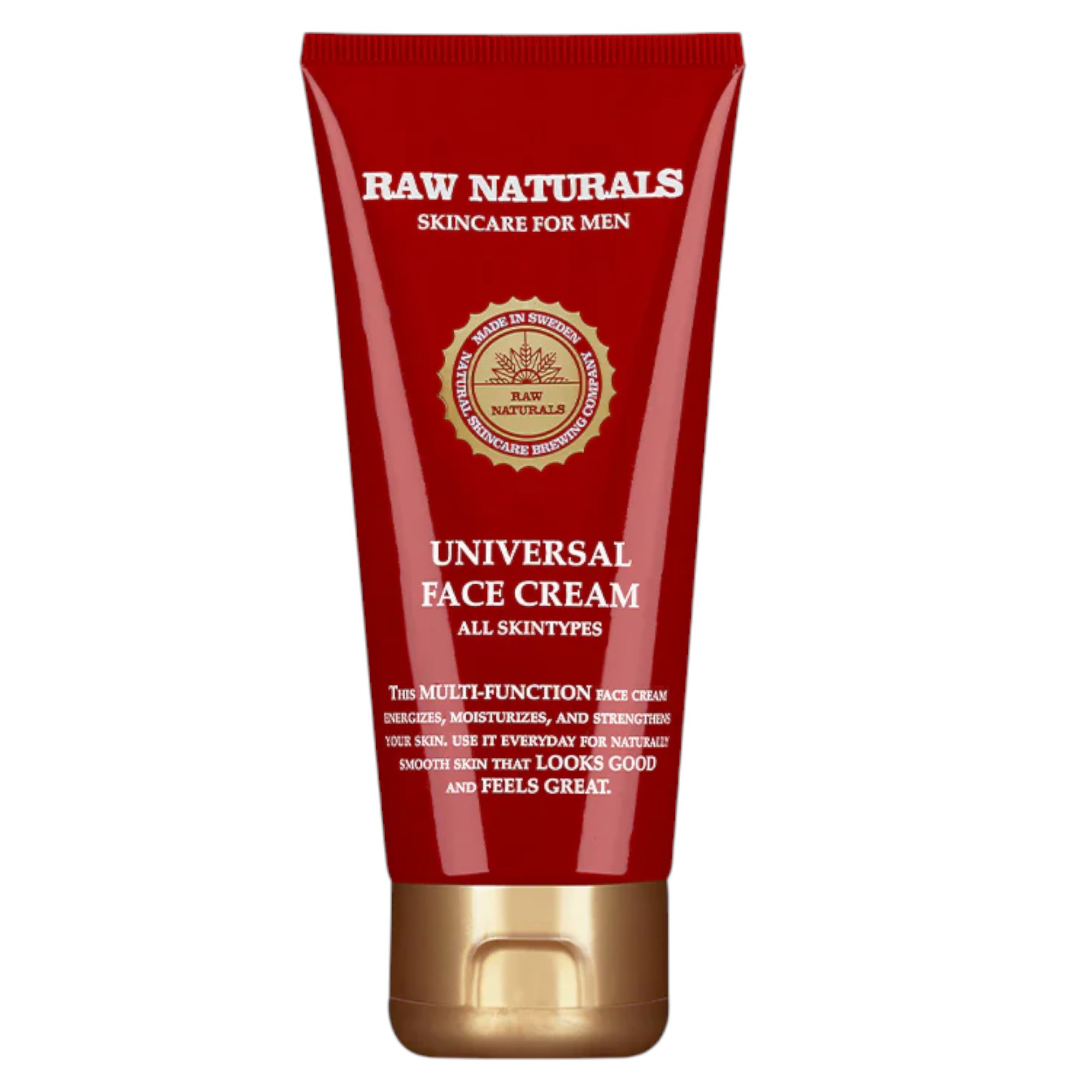 Naturale crude, Crema de față universală a Raw Naturals, 100% vegetarian, Îngrășământ hidratant, Creme pentru Față, 100 ml.