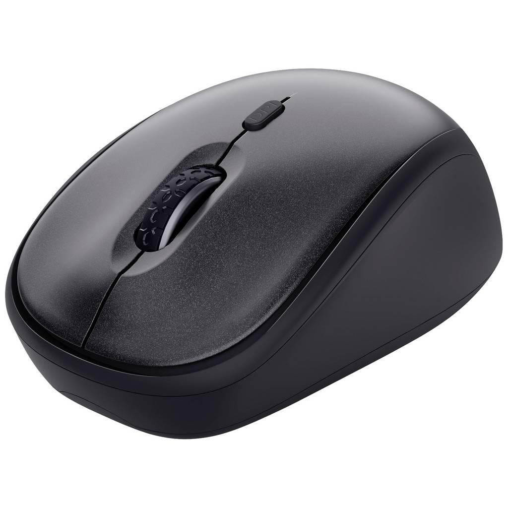 Confidență TM-201 Mouse Radio Optical Black 4 butoane 1600 dpi Tastatură tăcută 24706