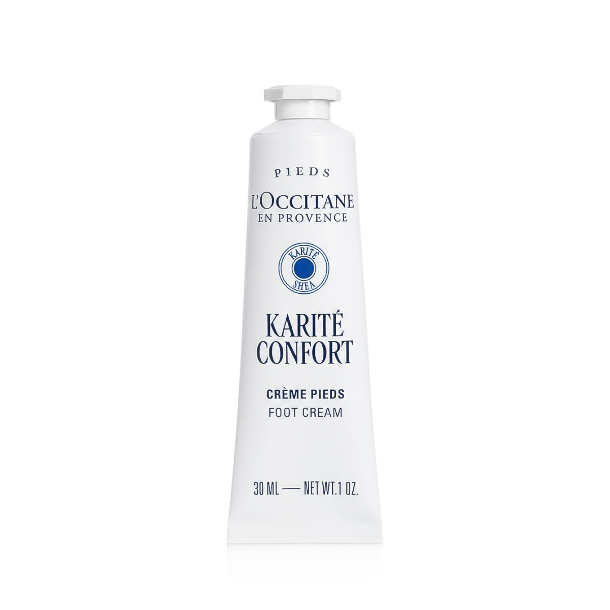 L'Occitane Karité Confort Creme pentru picioare de 30 ml.