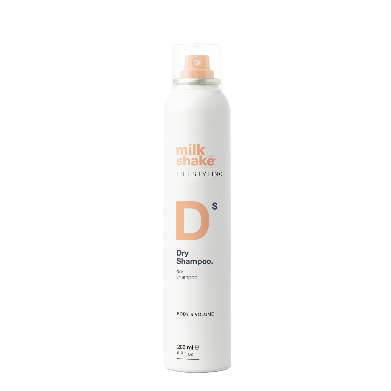 Shake de Milk, Lifestyling, Șampon pentru uscarea părului fără apă, Volum și corp, 200 ml
