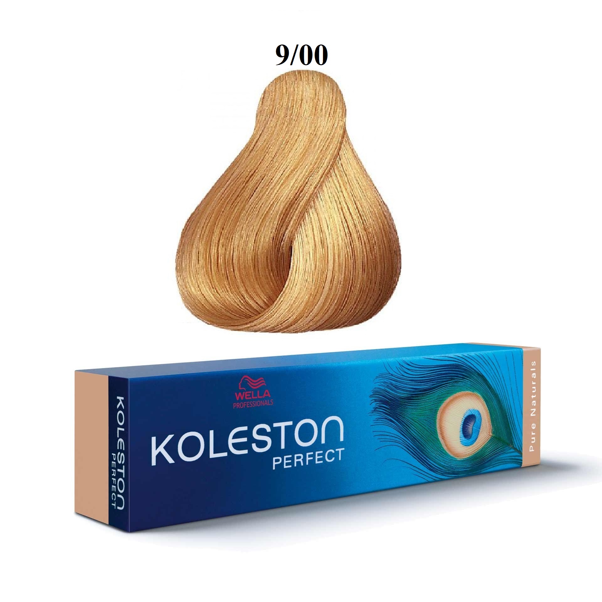 Wella Professionals, Koleston Perfect, Pălăria de păr permanentă, 9/00 Blond natural intens, 60 ml.