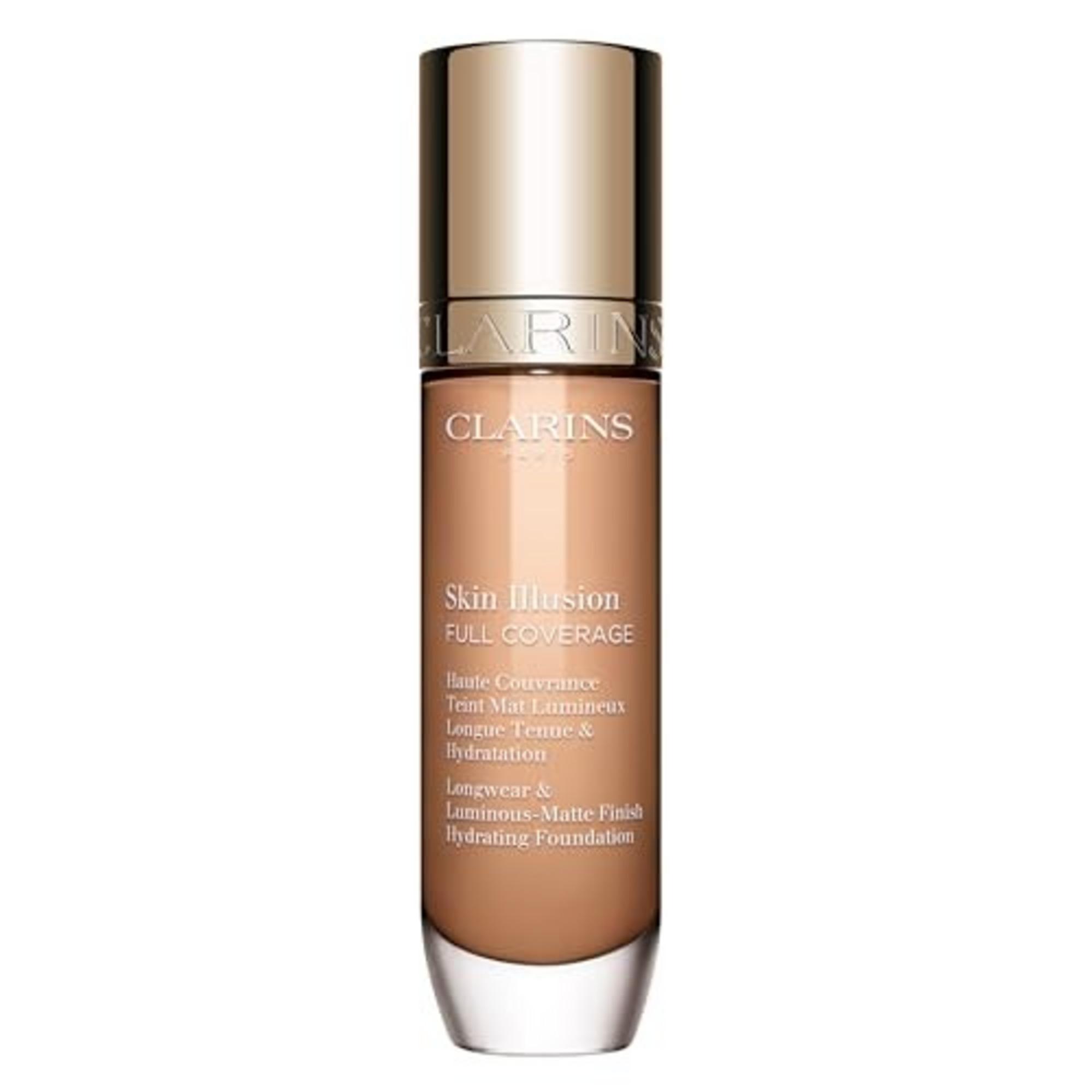 Clarins, Skin Illusion, Waterproof, Matte Finish, Liquid Foundation, 107C, 28 ml