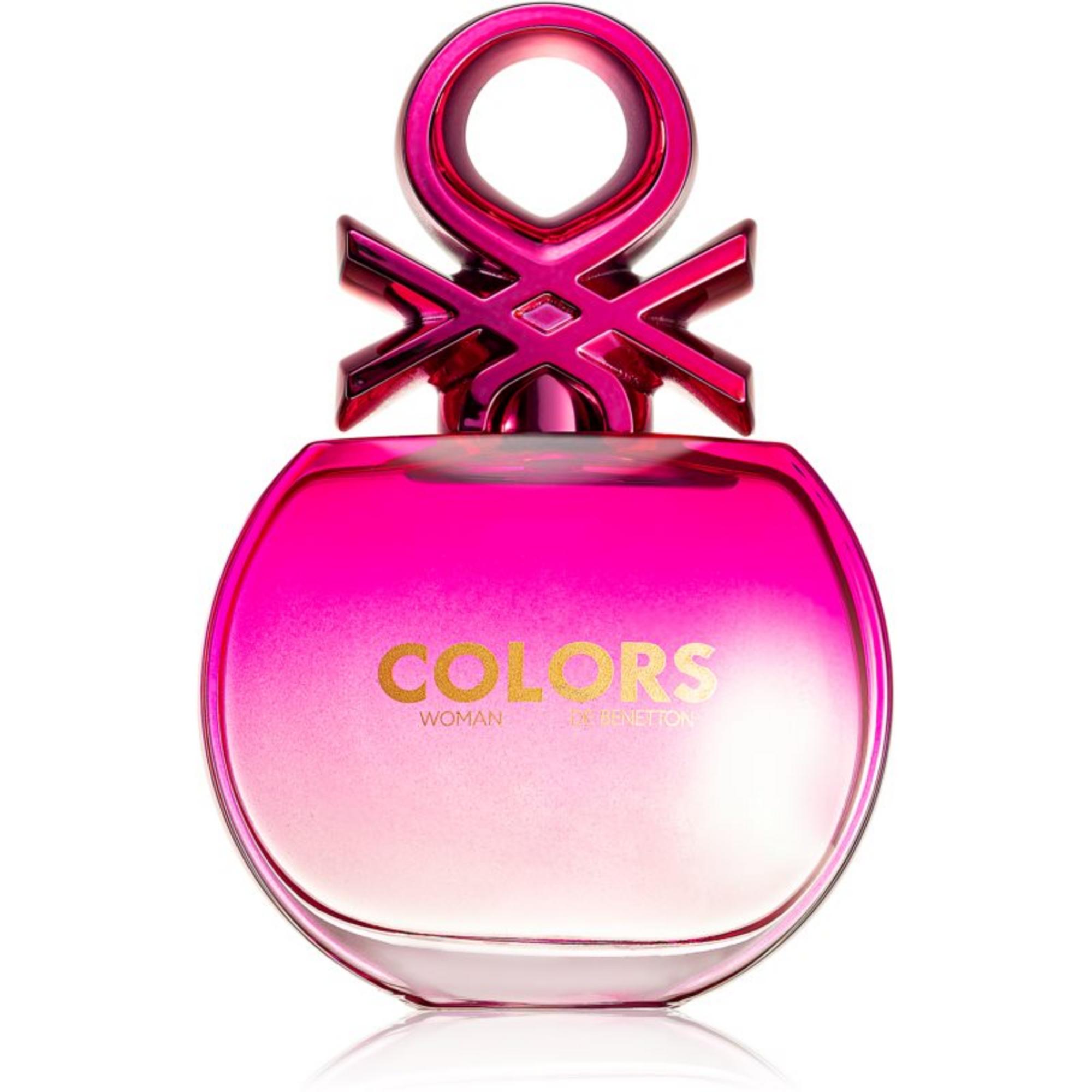 Benetton, Colors Pink, Eau De Toilette, For Women, 80 ml