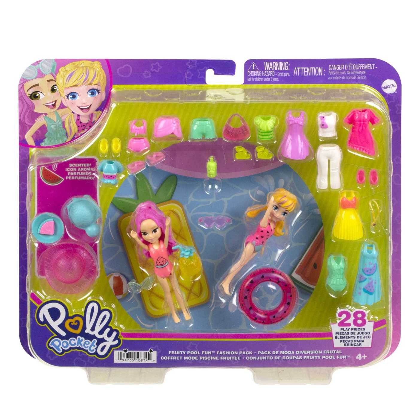 Polly Pocket Fruity Pool Fun HKV95 HNF51
