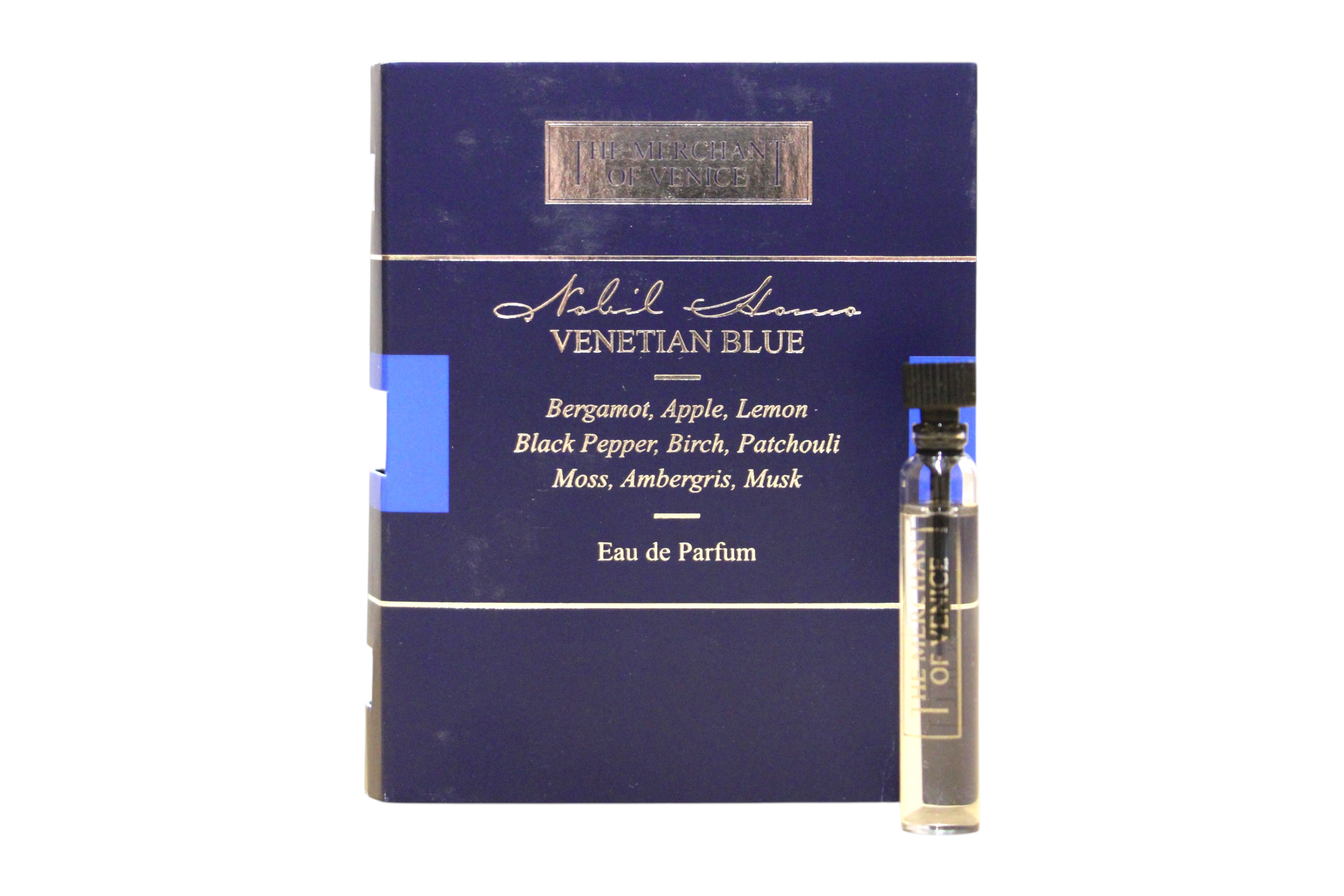 Merchantul din Veneția, Alba venețiană, Eau de parfum pentru bărbați, 2 ml *Ampluie