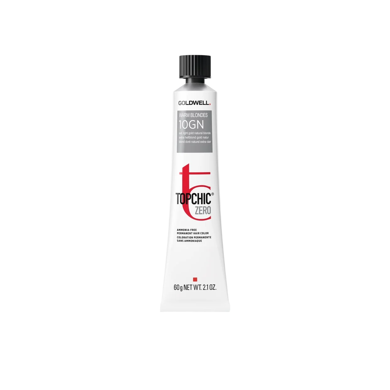 Goldwell, TopChic Zero, Pălăria de păr permanentă, 4N Mid Naturale Brun, 60 ml.