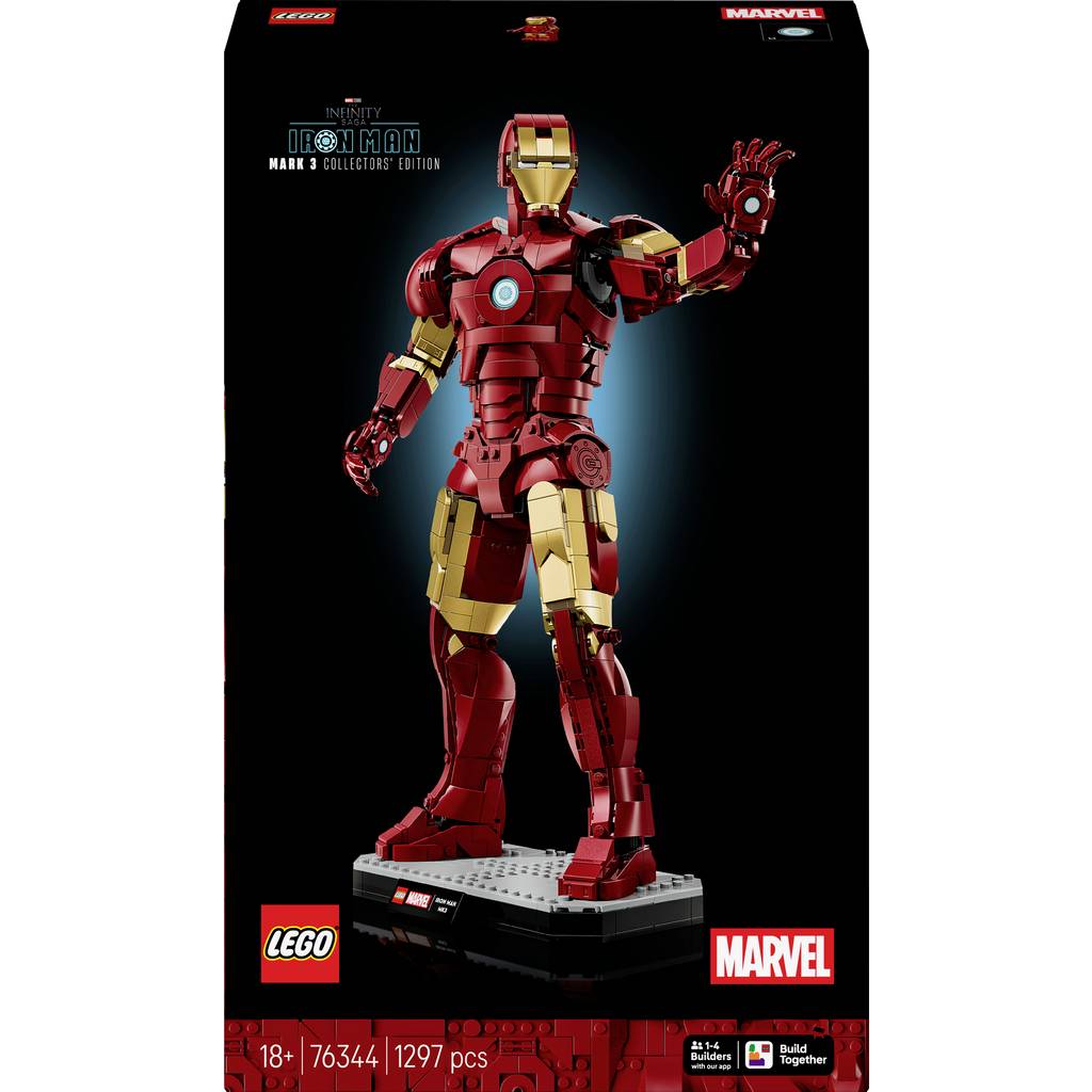 76344 LEGO® MARVEL SUPER HEROES Iron Man Mark 3 Collector's Edition (76344
