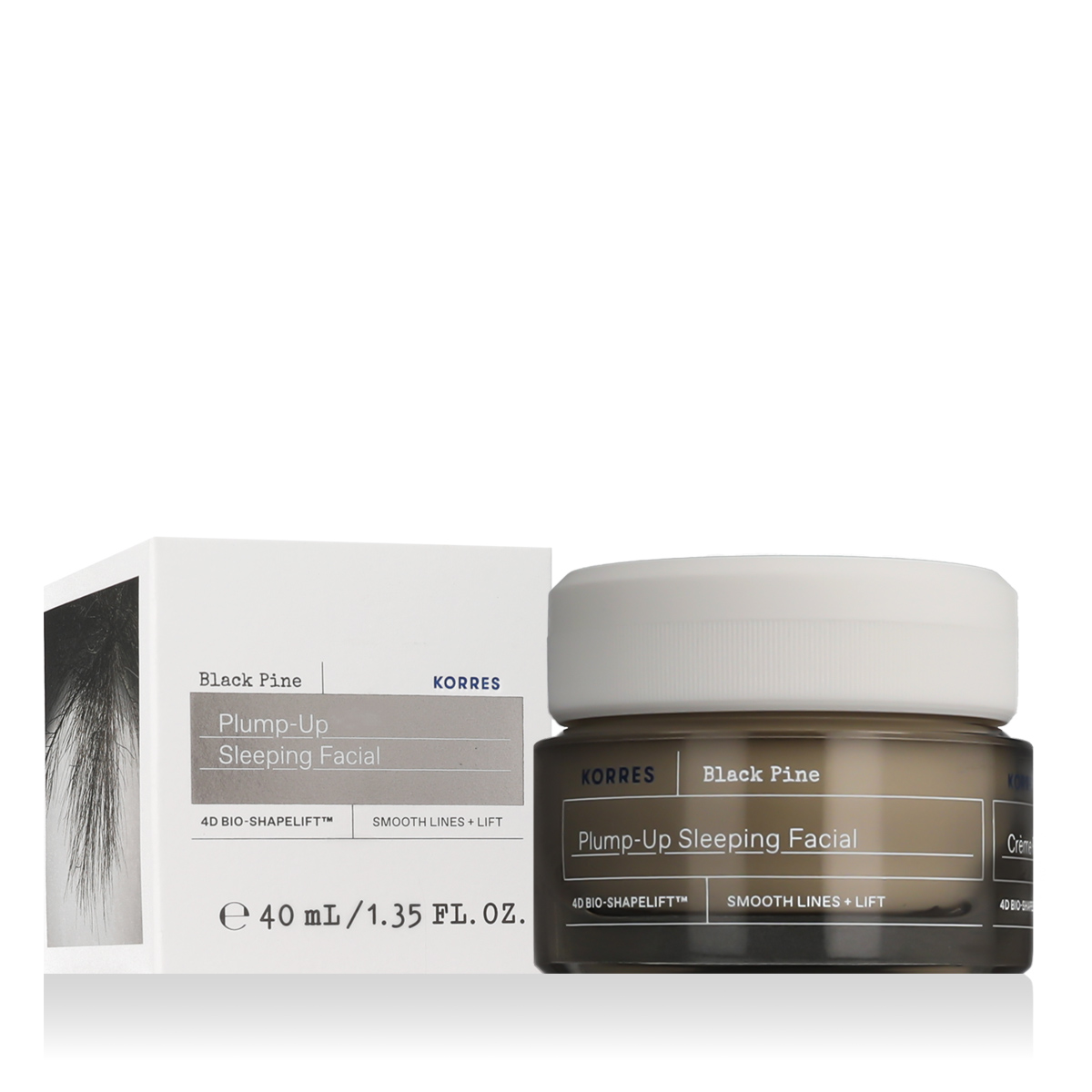 Korres Black Pine Plump-Up Sleeping Facial 40 ml
