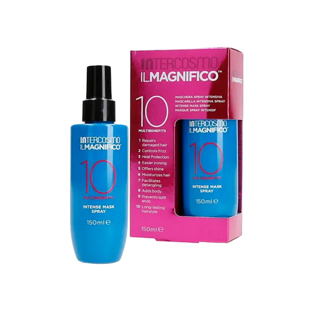 İntercozmo, İlMagnifico İntansif, Saç Bakım Sprey Uygulaması, Onarımda Kullanmak İçin, 150 ml.