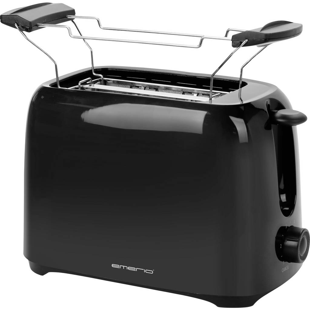 EMERIO TO-128676.3 Toaster BPA-free, with home baking attachment Bla TO-128676.3